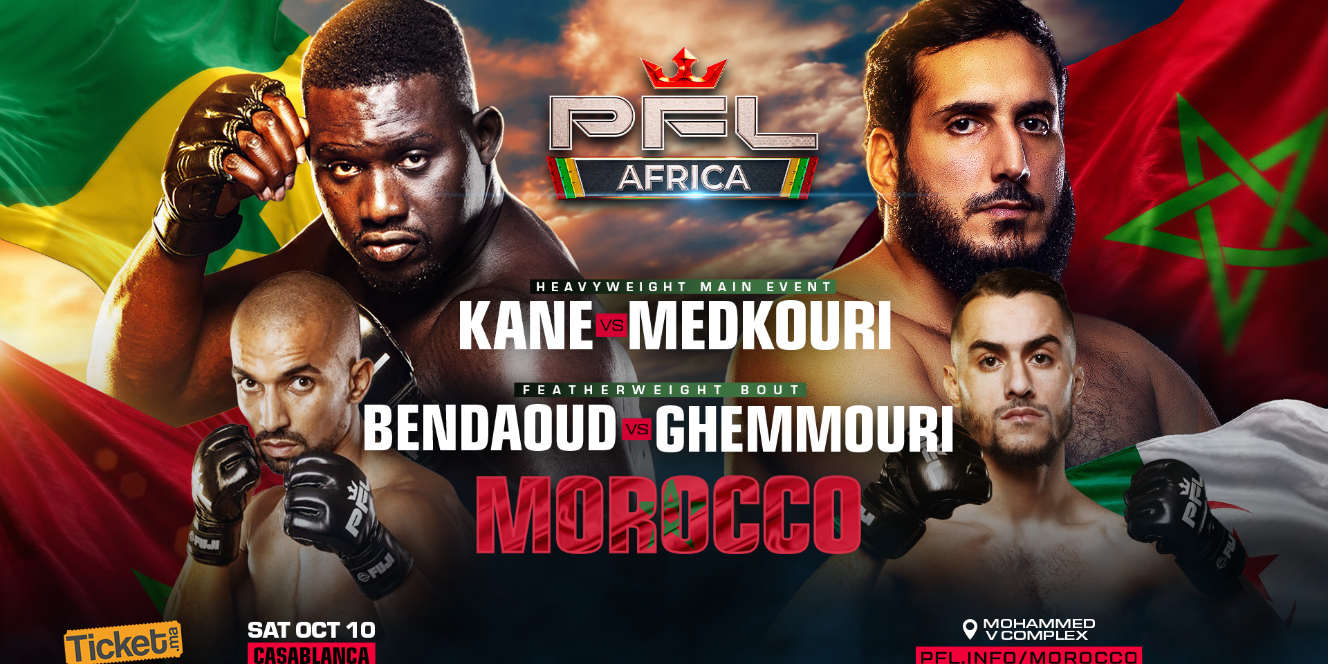 PFL AFRICA SETS SEMIFINAL MATCHUPS FOR MOROCCO