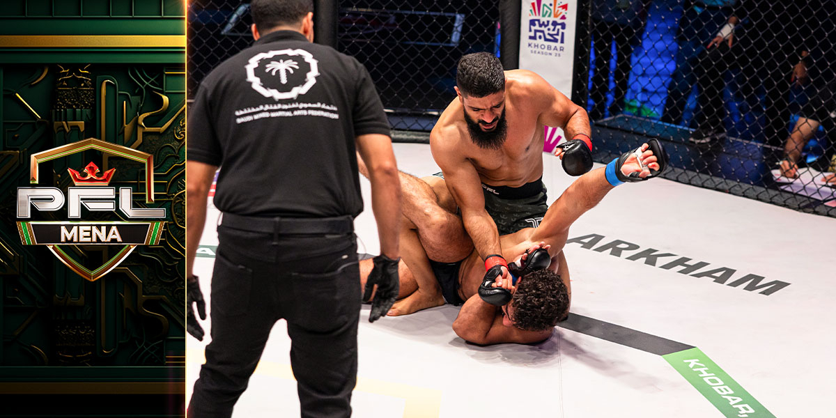 Ahmed Albrahim dominates with ground game, hammerfists his way to finish