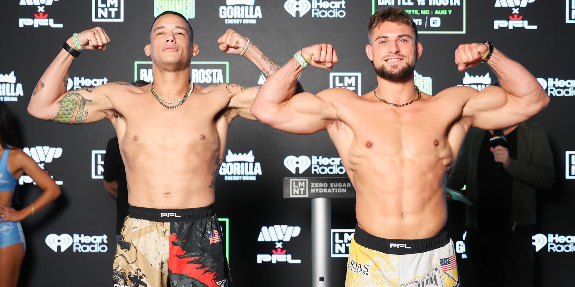 COMPLETE PFL CHARLOTTE WEIGH-IN RESULTS