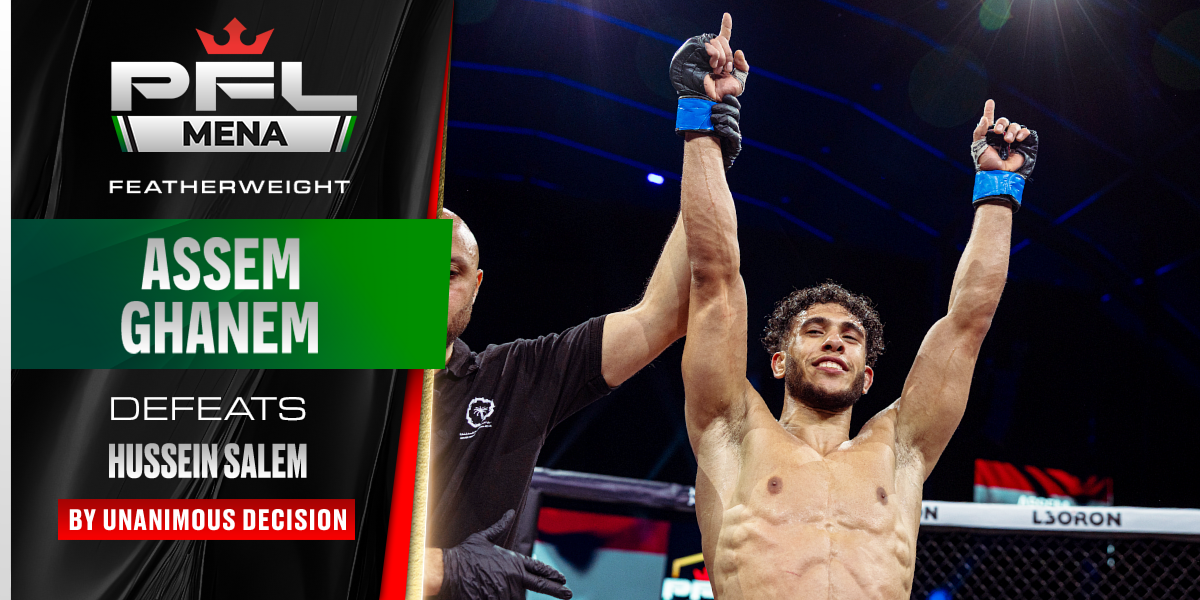 Assem Ghanem makes statement victory as he lands in Semifinals