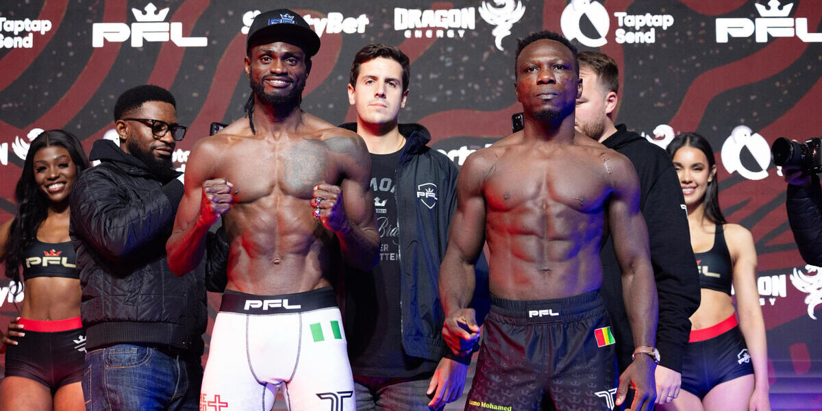 COMPLETE WEIGH-IN RESULTS FOR 2025 PFL AFRICA FIRST ROUND: JOHANNESBURG