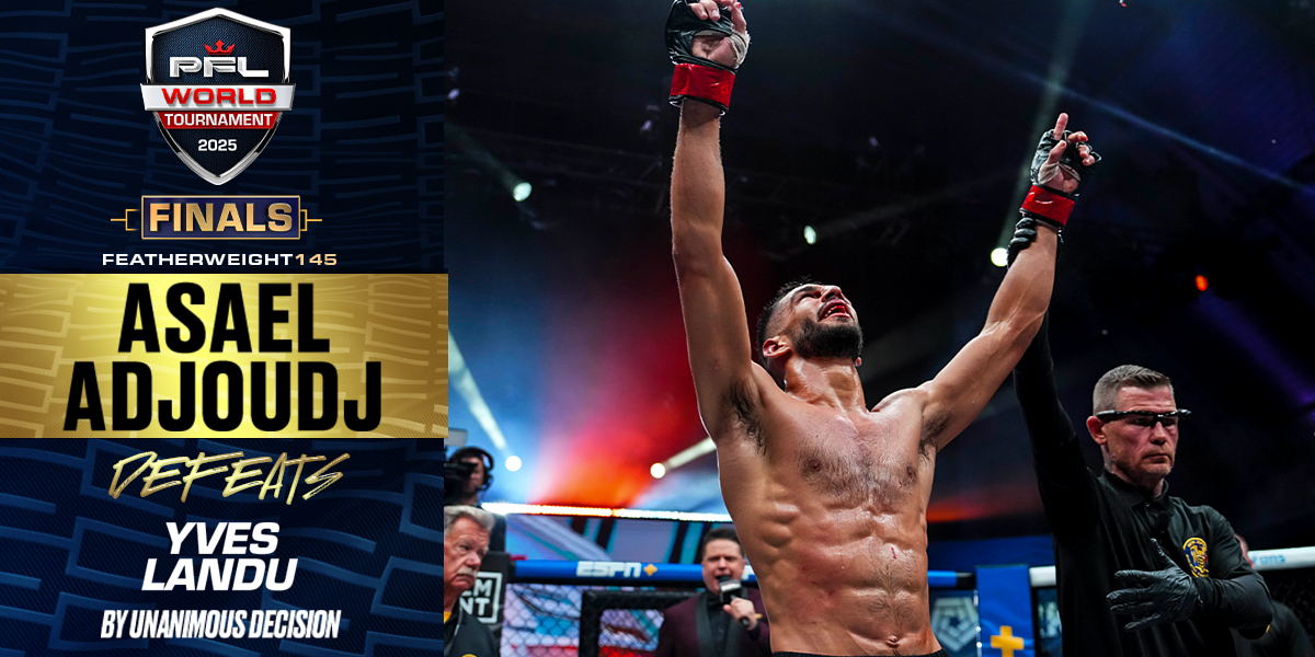 Asael Adjoudj dominates in ground game to score dominant decision win
