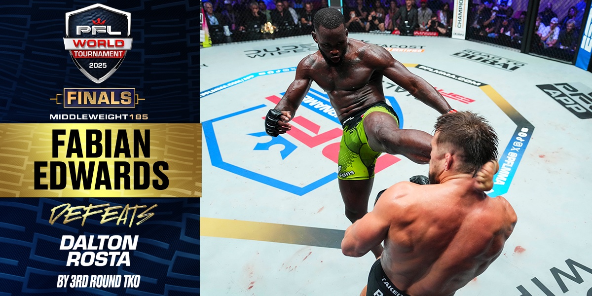 Fabian Edwards makes his moment with head-kick KO to claim Middleweight World Tournament Title