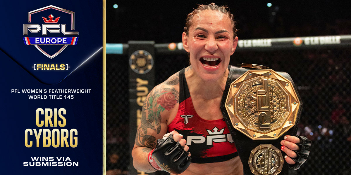 Cris Cyborg Locks Up Second Career Submission To Retain Women’s Featherweight Title