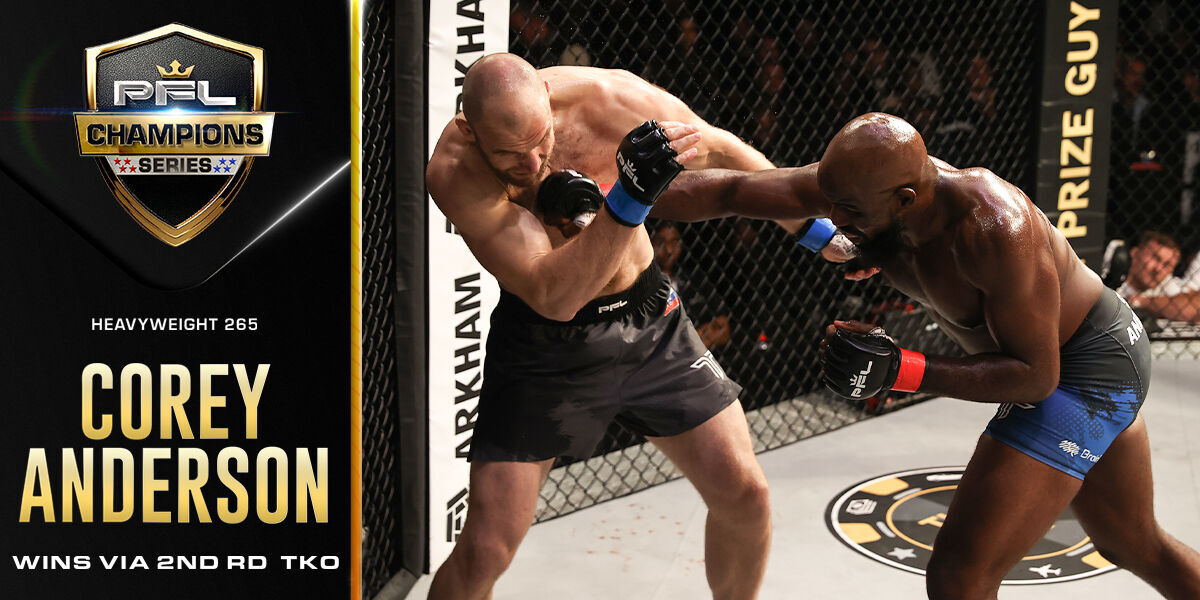 Corey Anderson’s Grappling Leads Him To Victory, Strong Performance At Heavyweight
