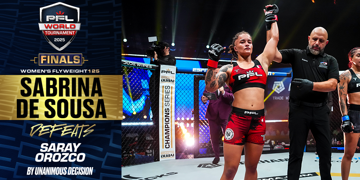 Sabrinna de Sousa Puts On Dominant Display In PFL Debut