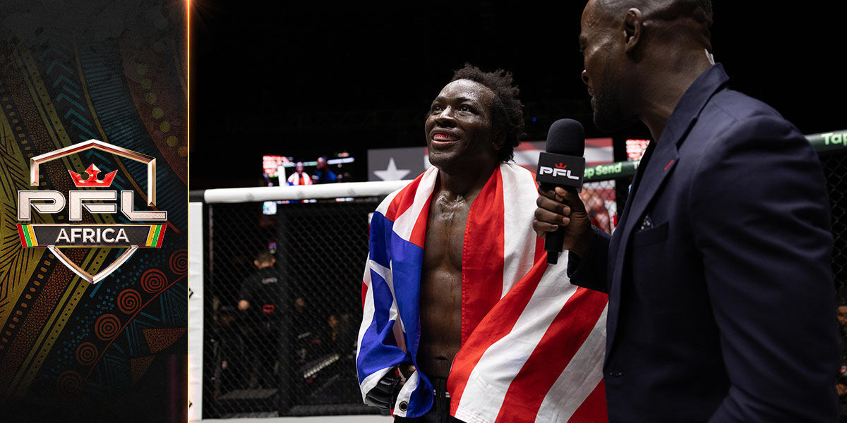 Dwight Joseph advances to Semifinals with flashy jumping-knee KO