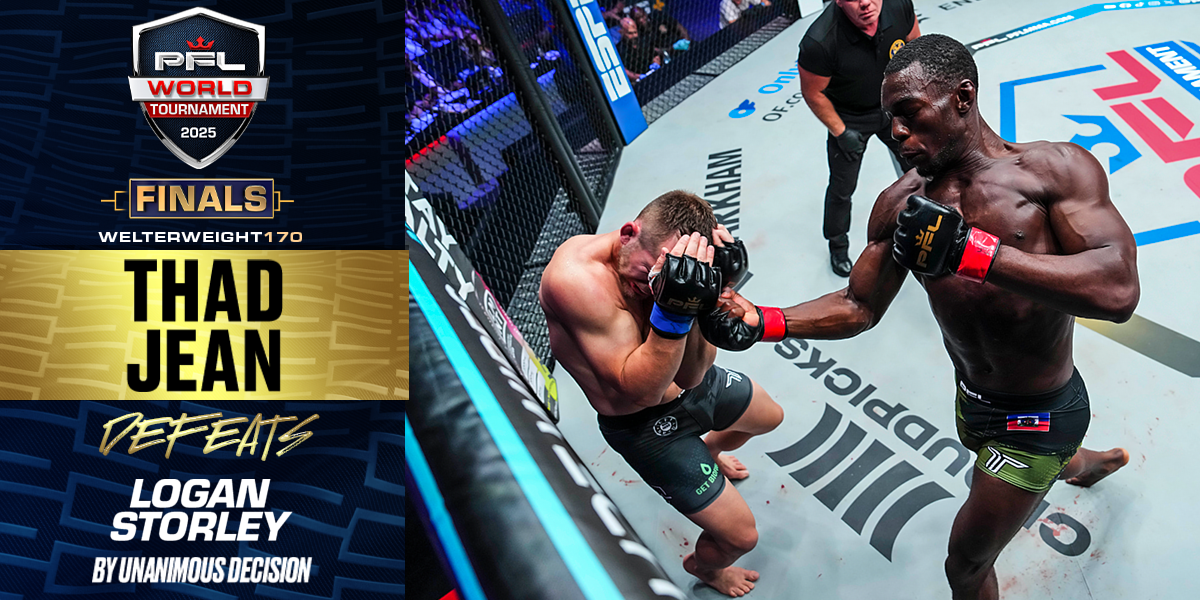 Thad Jean scores 2025 PFL Welterweight Tournament Title For Silverback Nation