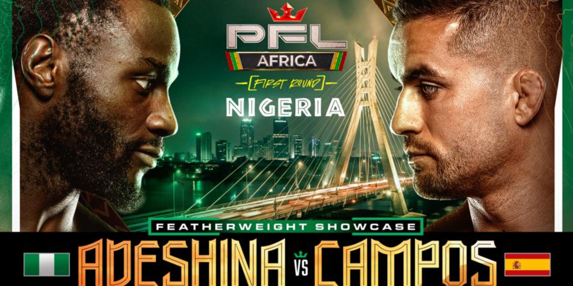 PFL AFRICA TO BRING THE LARGEST MMA EVENT TO WEST AFRICA WITH HISTORIC NIGERIA DEBUT IN LAGOS ON JUNE 13