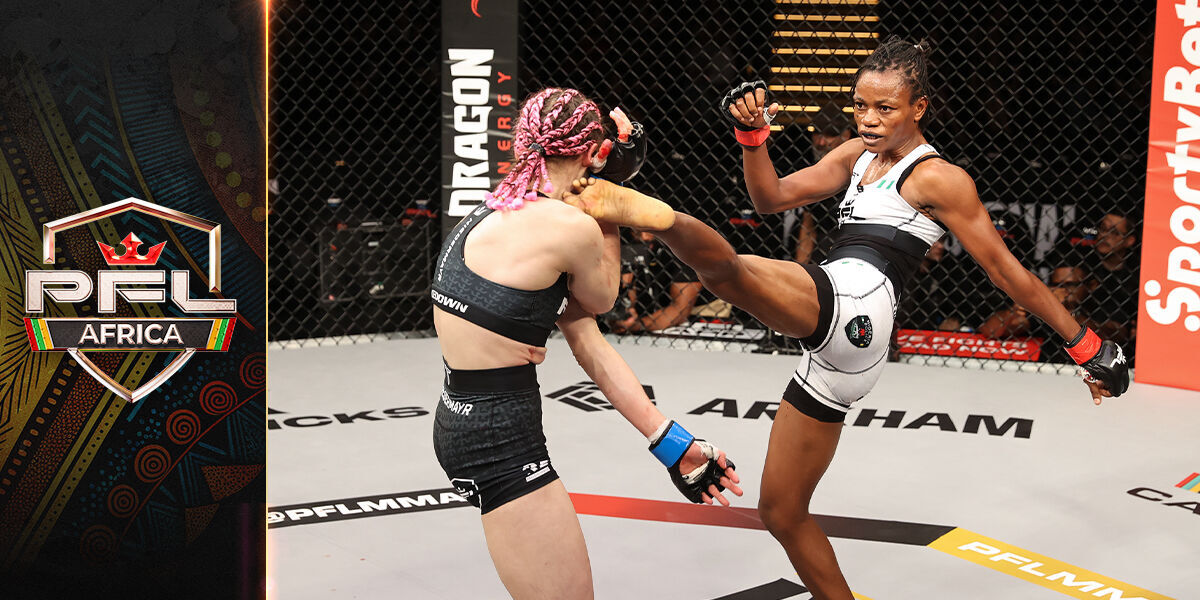 Juliet Ukah sees her striking, takedown defense lead her to win in first-ever PFL Africa bout