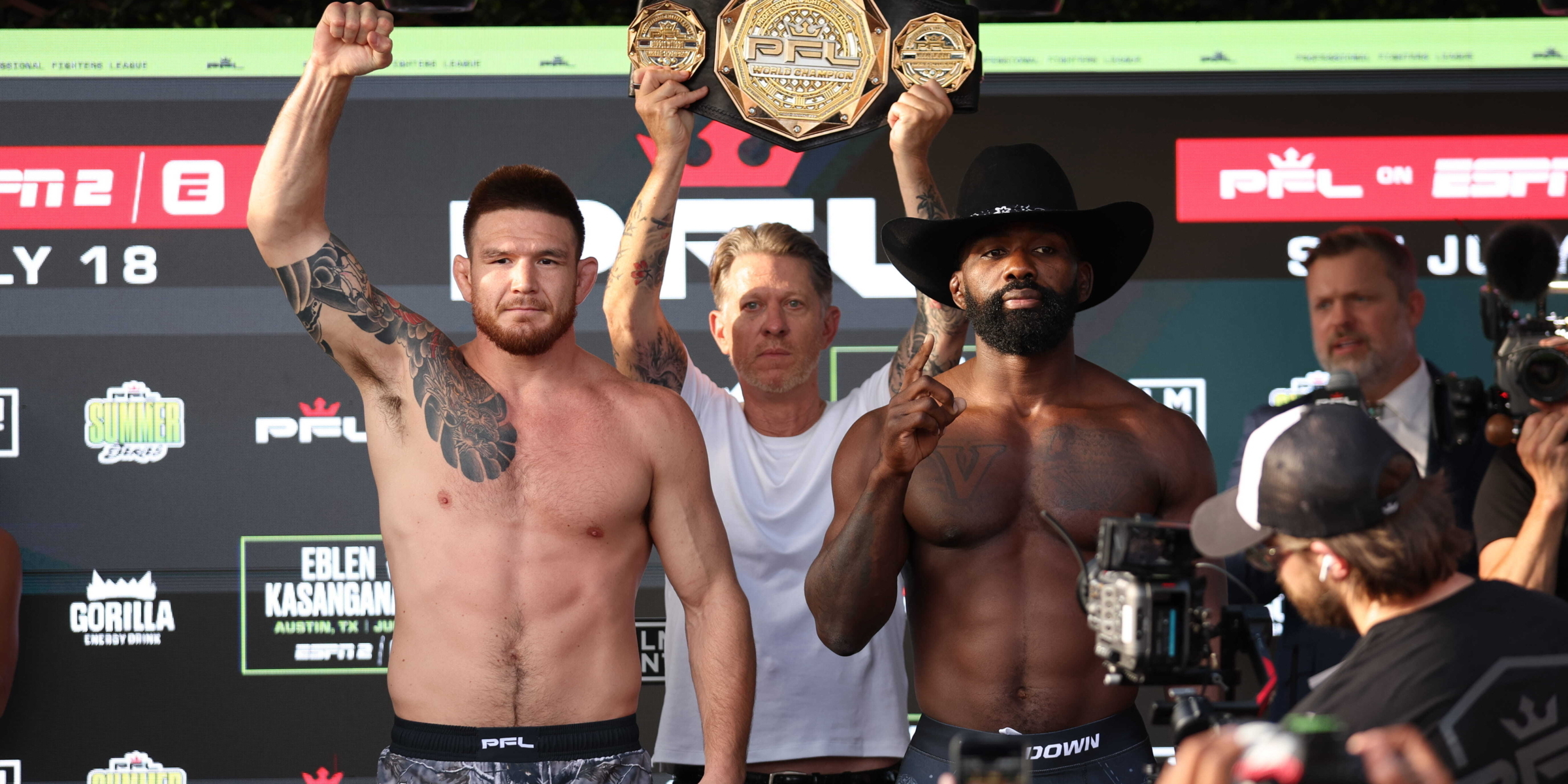 COMPLETE WEIGH-IN RESULTS FOR PFL AUSTIN