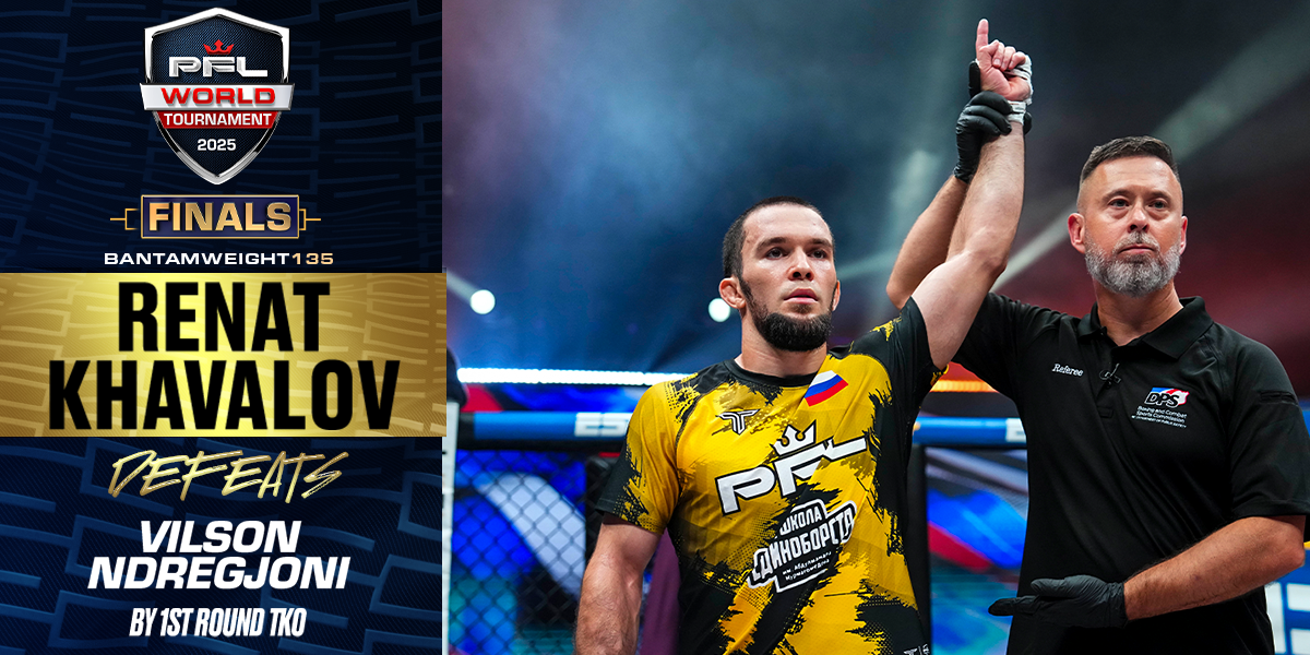 Renat Khavalov Flattens The Competition With Devastating Knee For First-Round TKO