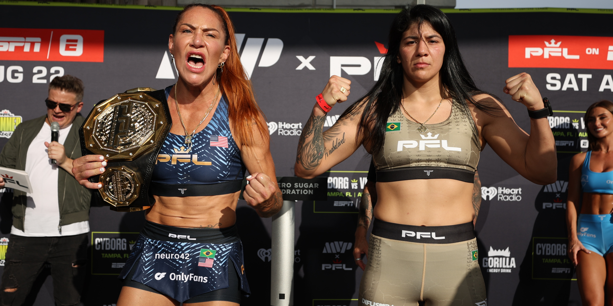 COMPLETE PFL TAMPA PRESENTED BY VISIT ST. PETE-CLEARWATER WEIGH-IN RESULTS