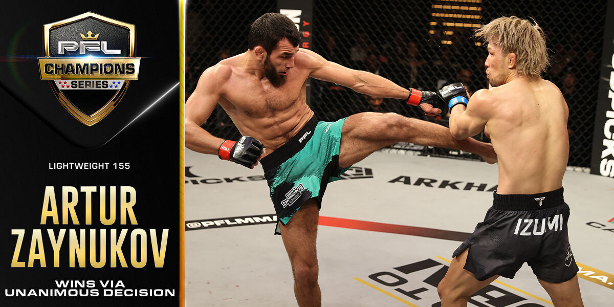 Artur Zaynukov’s Grappling Edge Earns Him Decision Win