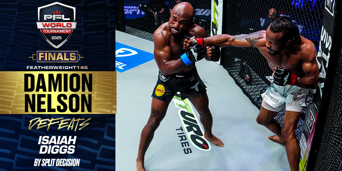 Damion Nelson survives pressure, uses his striking to score split decision nod