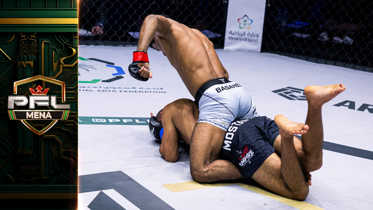 Malik Basahel shows strong ground game to earn second win in second pro fight with second-round submission thumbnail