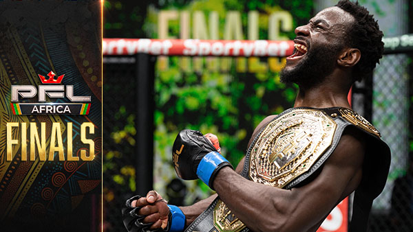 Sudden doctor’s stoppage leads to PFL Africa featherweight tournament title for Wasi Adeshina thumbnail