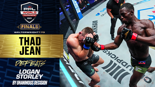 Thad Jean scores 2025 PFL Welterweight Tournament Title For Silverback Nation