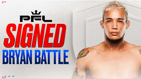 MIDDLEWEIGHT CONTENDER BRYAN BATTLE SIGNS EXCLUSIVE, MULTI-YEAR CONTRACT WITH PROFESSIONAL FIGHTERS LEAGUE