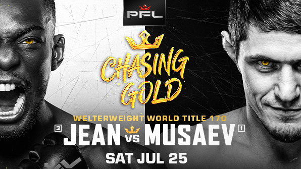 Jean and Musaev Meet for the Vacant Welterweight World Title thumbnail