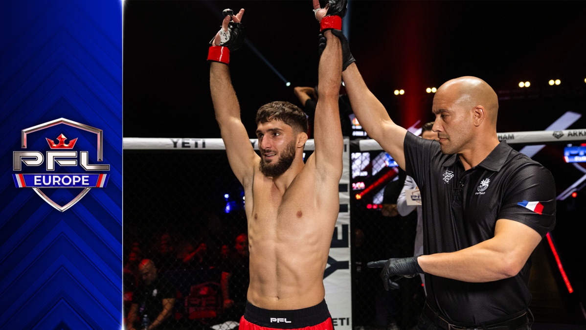 Seconds into PFL Tenure, Baris Adiguzel has a spot in PFL Europe Bantamweight Finals thumbnail