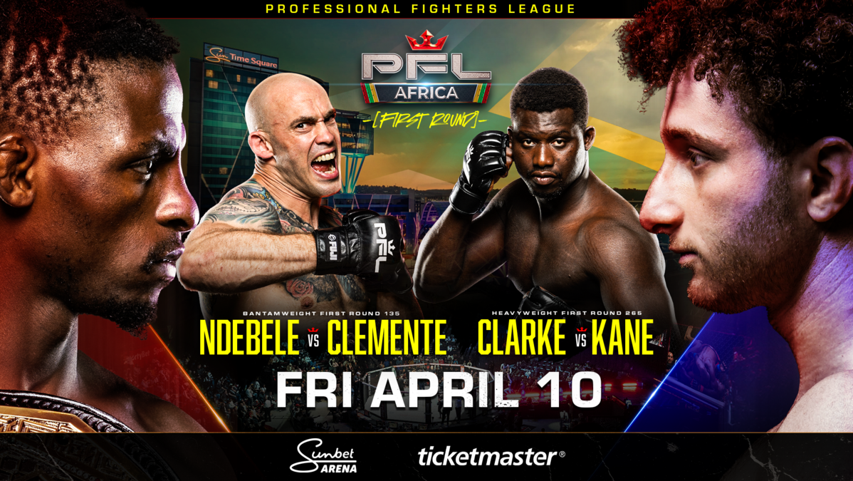 PFL AFRICA KICKS OFF SEASON 2 ON APRIL 10 IN PRETORIA, SOUTH AFRICA thumbnail