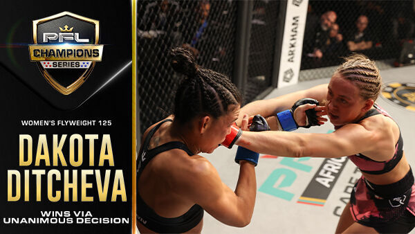 Dakota Ditcheva Puts On Dominant Display In PFL Return
