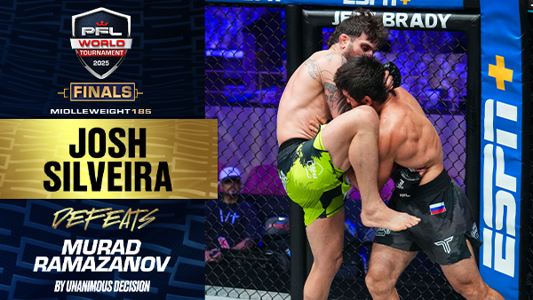 Josh Silveira Survives Takedown Attempts Against Him, Uses Strikes To Work Toward Decision Win thumbnail