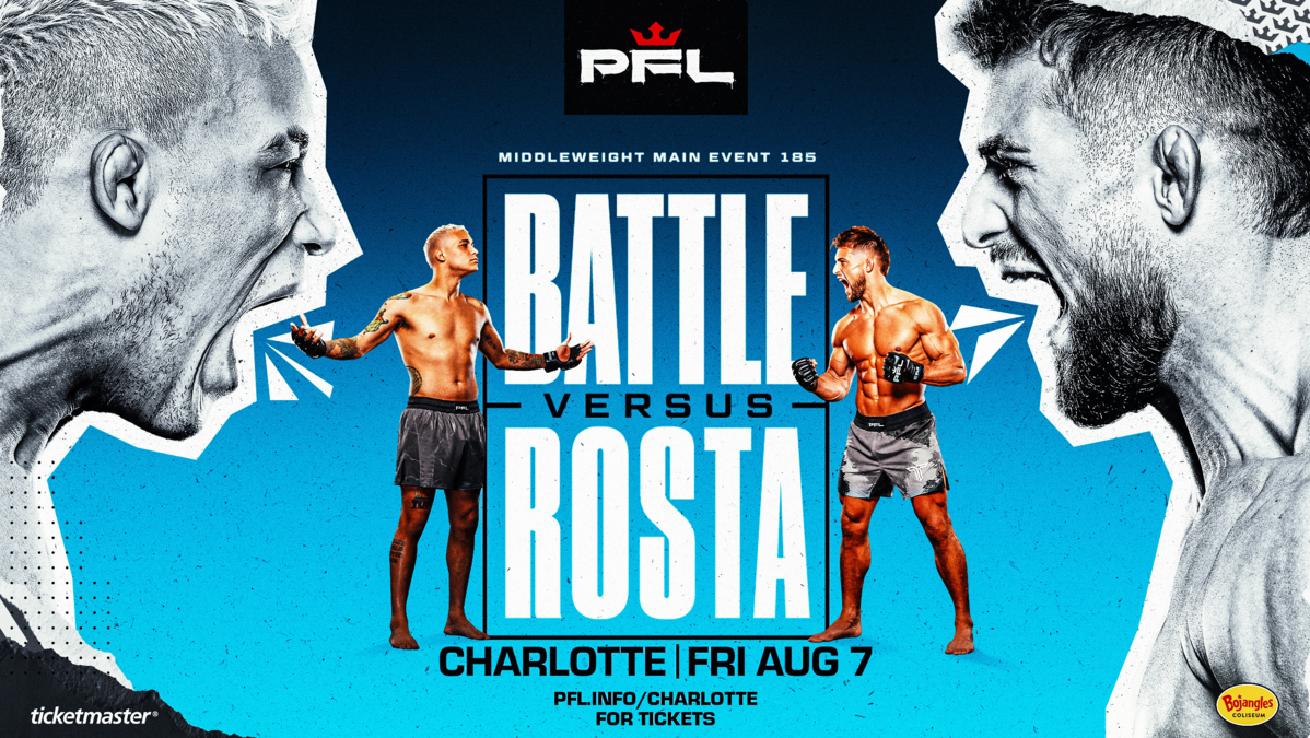 MIDDLEWEIGHT MATCHUPS HEADLINE PFL’S RETURN TO CHARLOTTE ON AUGUST 7 thumbnail