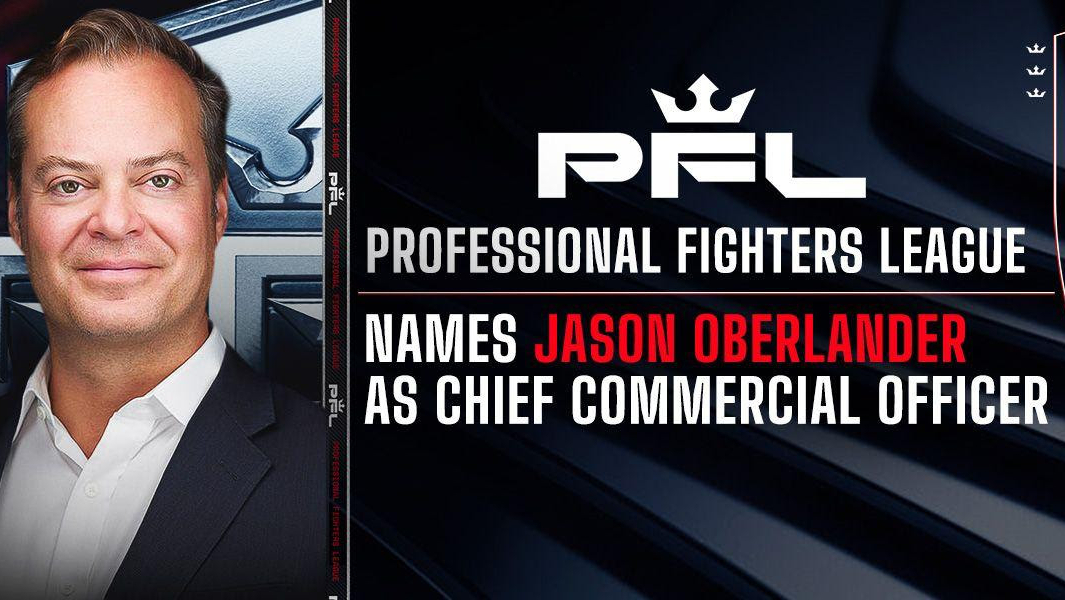 PROFESSIONAL FIGHTERS LEAGUE NAMES JASON OBERLANDER AS CHIEF COMMERCIAL OFFICER thumbnail