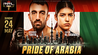 PFL MENA KICKS OFF 2026 SEASON IN DUBAI AT COCA-COLA ARENA ON MAY 24