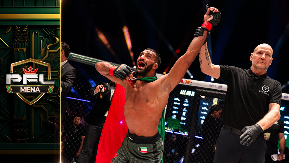 Mohammad Alaqraa outlasts in pressure-filled fight to claim PFL MENA welterweight gold