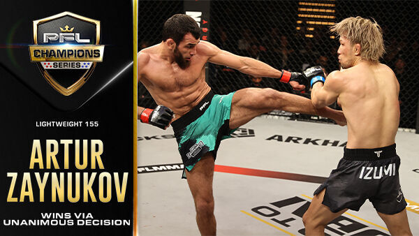 Artur Zaynukov’s Grappling Edge Earns Him Decision Win