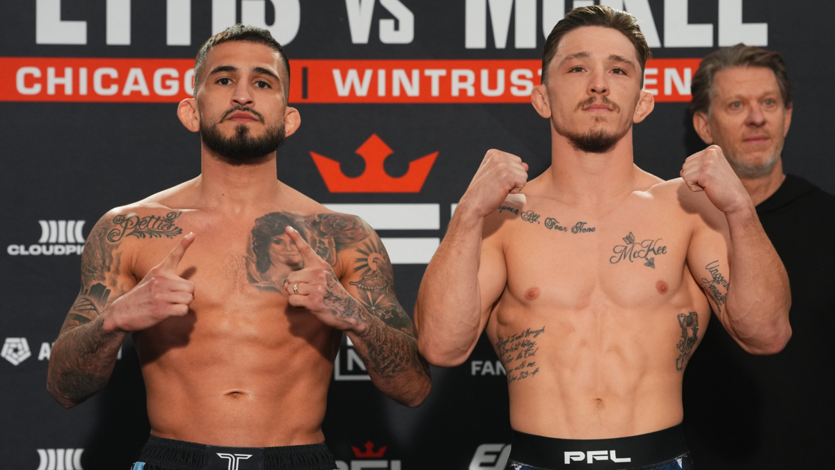 COMPLETE WEIGH-IN RESULTS FOR PFL CHICAGO thumbnail