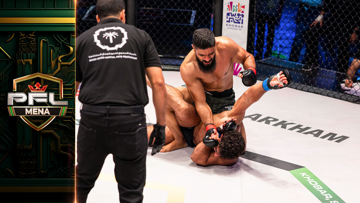 Ahmed Albrahim dominates with ground game, hammerfists his way to finish thumbnail
