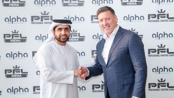 SHEIKH MOHAMMED BIN MAKTOUM BIN JUMA AL MAKTOUM JOINS PROFESSIONAL FIGHTERS LEAGUE OWNERSHIP GROUP, STRENGTHENING PFL’S GLOBAL EXPANSION AND COMMITMENT TO DUBAI AND UAE thumbnail
