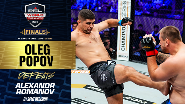 Oleg Popov Avenges Loss In Last Year’s Final, Claims 2025 PFL World Tournament Heavyweight Title thumbnail