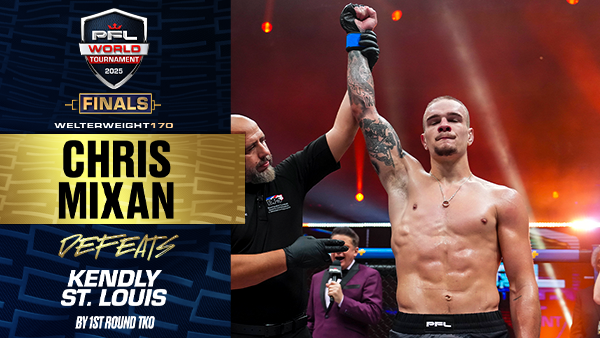 Chris Mixan shifts momentum suddenly with blasting right hand, scores first-round TKO thumbnail