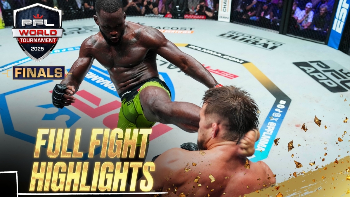 Full Fight Highlights from the 2025 PFL World Tournament Finals | Edwards, Popov, Shoeface Crowned Thumbnail