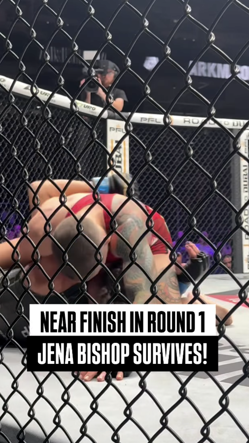 Near finish in Round 1 Jena Bishop survives!#PFLChicago Thumbnail